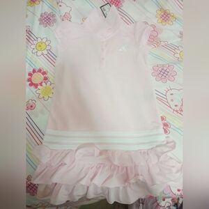 Adidas Pink Polo Dress